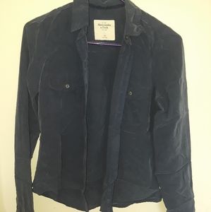 Silky Abercrombie & Fitch Button Up Shirt